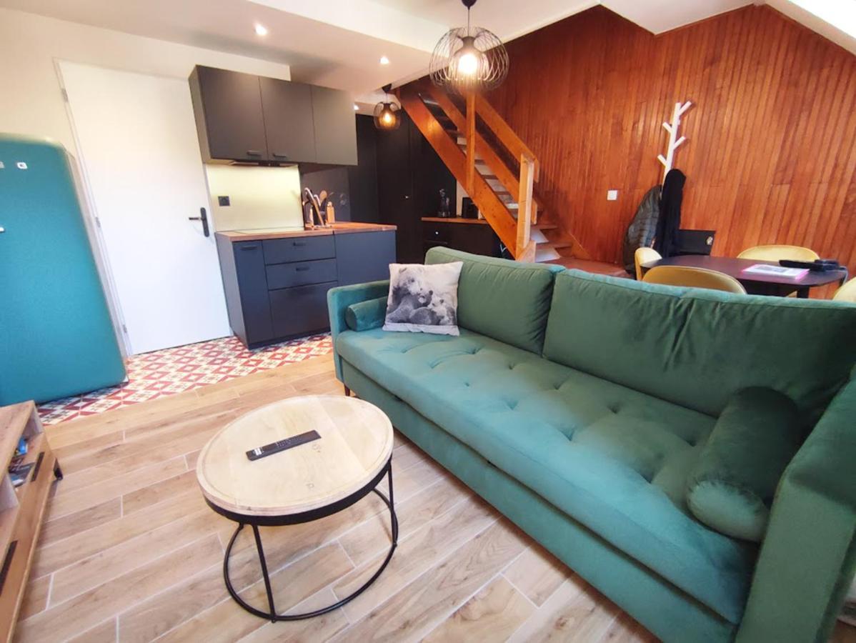 شقة Bagnères-de-Luchon  في Au Cocon De Joy, T3 Duplex, Wifi, 4 Personnes المظهر الخارجي الصورة