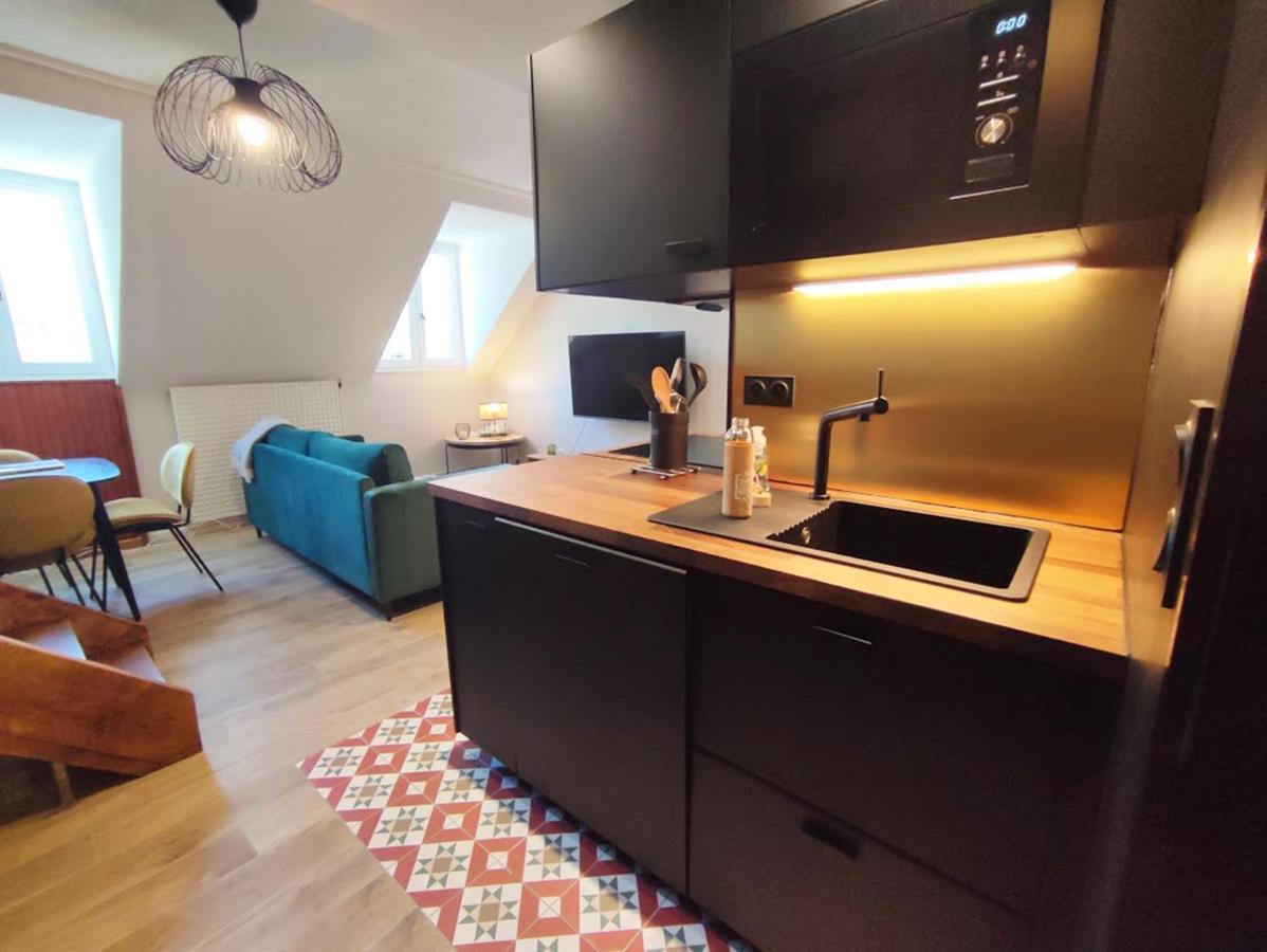 شقة Bagnères-de-Luchon  في Au Cocon De Joy, T3 Duplex, Wifi, 4 Personnes المظهر الخارجي الصورة